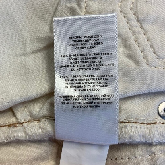 NEW! RE/DONE Size 23 90s Crop Low Slung Rinsed Birch Denim Jeans $275 msrp I11-6 - Picture 10 of 11